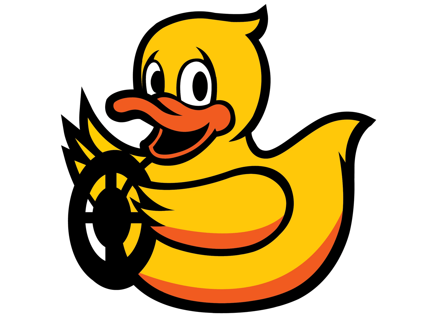 Duckietown logo: Mack the duck