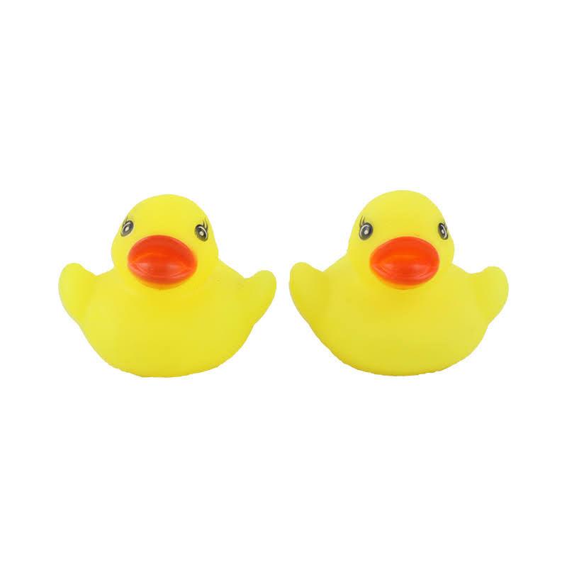 2 Duckietown rubber duckies - yellow