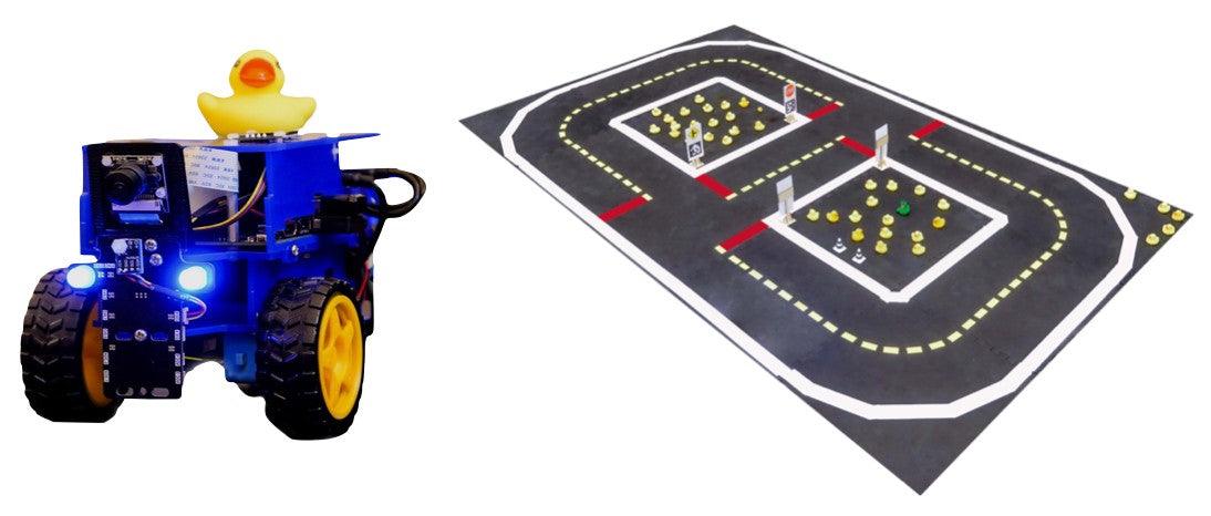 Duckiebot DB21 and city loop