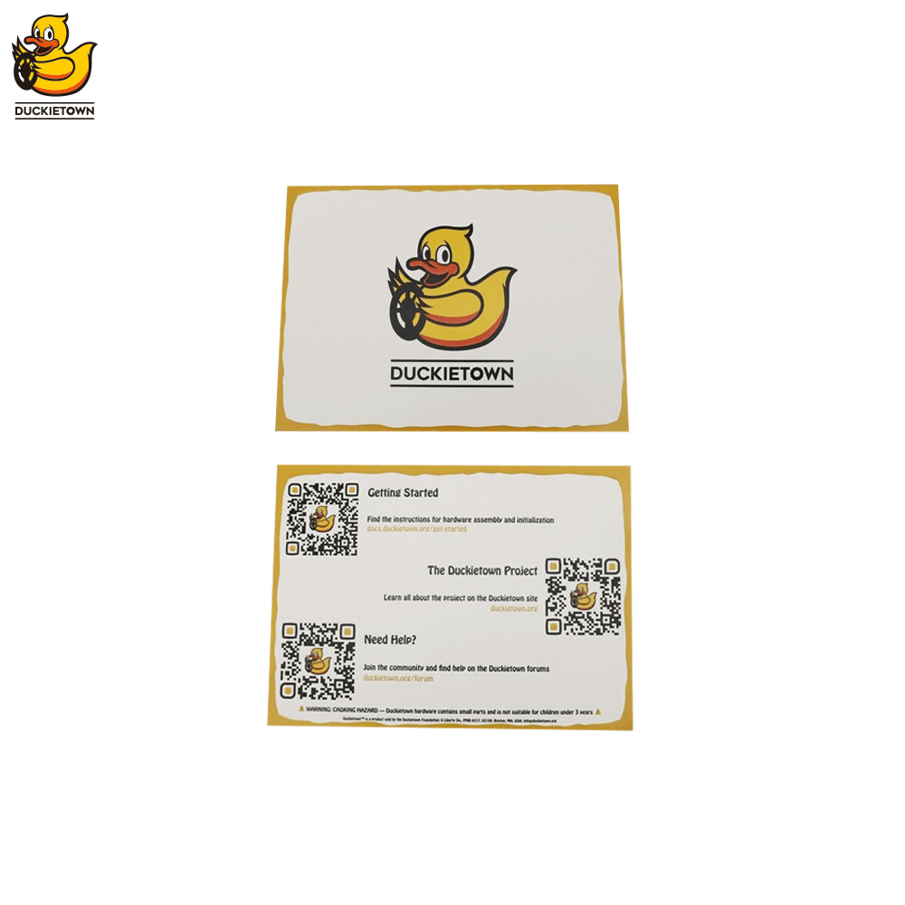 Duckietown QR codes