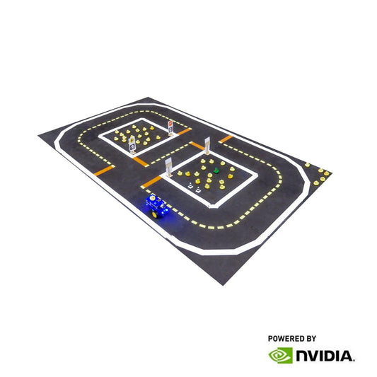 MOOC Founder's Edition Starter Kit - NVIDIA Jetson Nano-powered Duckiebot and a Duckietown city loop